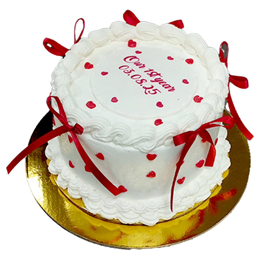 torta de redvelvet con crema especial