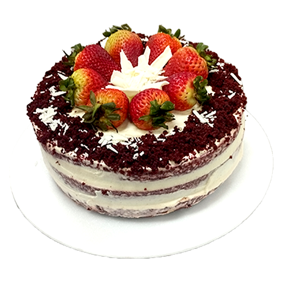 torta redvelvet especial fresas